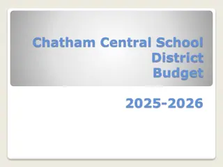 Chatham Central School District Budget Highlights 2025-2026