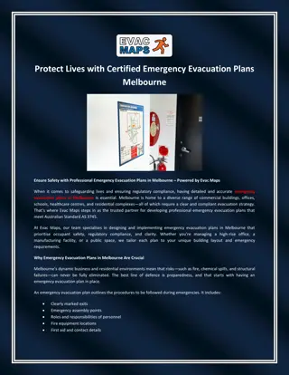 Protect Lives with Certified Emergency Evacuation Plans Melbourne