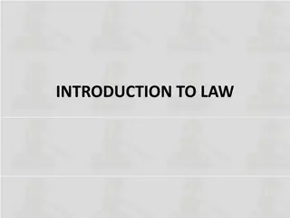 Understanding the Definition and Classification of Law