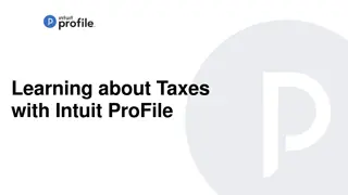 Advanced Features for Tax Preparation