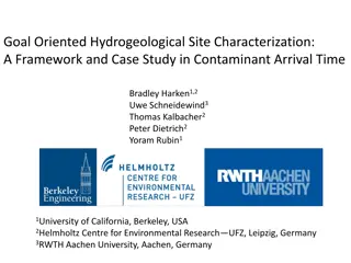 Effective Strategies for Hydrogeological Site Characterization