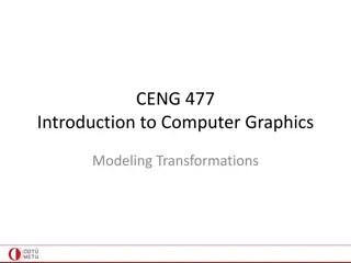 Computer Graphics Modeling Transformations Explained