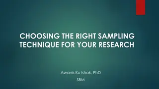 Choosing the Right Sampling Technique for Effective Research