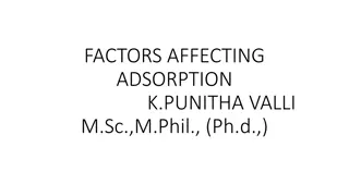 Factors Affecting Adsorption by K. Punitha Valli - Insights & Analysis