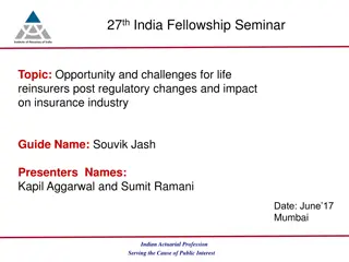 Challenges and Opportunities for Indian Life Reinsurers Post-Regulatory Changes