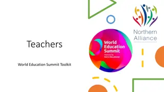 Engage in New Learning with World Education Summit Toolkit