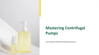 Discovering the World of Centrifugal Pumps in Mechanical Engineering