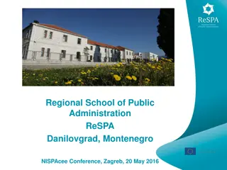 Reshaping Public Administration in the Western Balkans