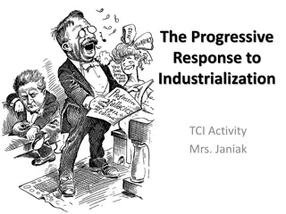 Progressive Response to Industrialization in Early 1900s
