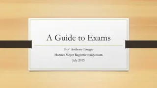Effective Strategies for Exam Success