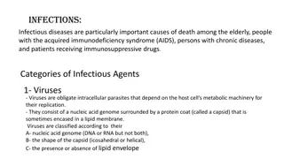 Understanding Infectious Agents and Disease Causes in the Elderly