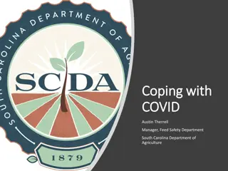 Austin Therrell - Manager, Feed Safety Department, South Carolina Department of Agriculture