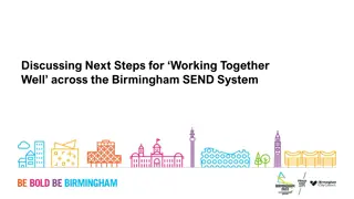 Advancing Co-Production for Improved SEND Outcomes in Birmingham