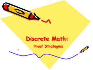 Discrete Math Proof Strategies and Reasoning Techniques