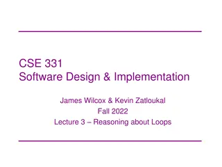 Understanding Forward and Backward Reasoning in Software Design
