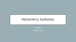 Evolution of Pediatric Nursing Through History