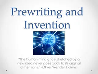 Effective Prewriting Strategies for Creative Thinking
