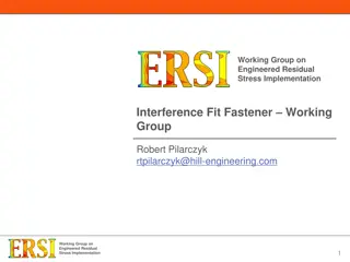 Implementation of Engineered Residual Stress in Fastener Geometry