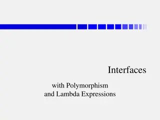 Understanding Java Inheritance and Interfaces with Polymorphism
