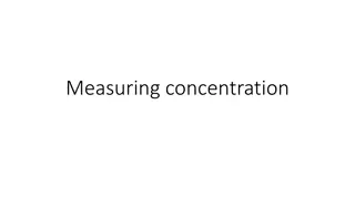 Understanding Concentration Measurements in Chemistry