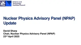 Update on Nuclear Physics Advisory Panel, Roadmap, and Membership