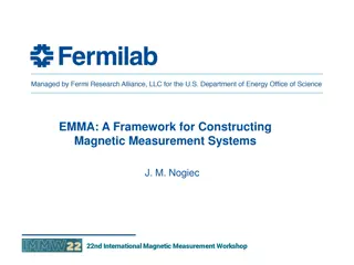 Constructing Magnetic Measurement Systems with EMMA Framework