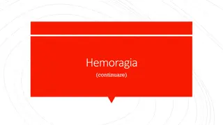 Managing Hemorrhage: Techniques and Considerations