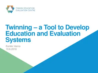 Twinning Cooperation for Education Systems Development
