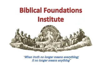 Understanding God's Intention for Health Through Biblical Foundations