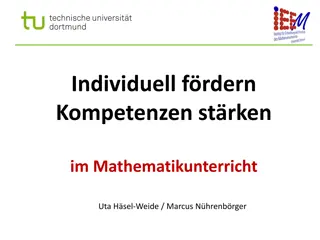 Strengthening Mathematical Competencies through Individualized Teaching Approach