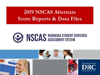 Accessing NSCAS Alternate Score Reports and Data Files 2019