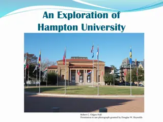 Insight into Hampton University: History, Rankings, Leadership, and Revenue Sources