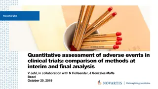 Quantitative Assessment of Adverse Events in Clinical Trials