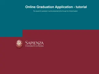 Complete Online Graduation Application Tutorial