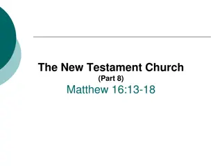 New Testament Church Teachings and Path to Salvation