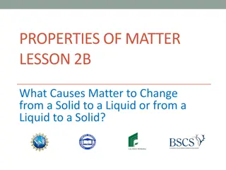 Understanding Matter Changes: Causes & Transformations Explained