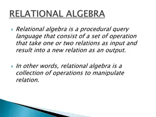 Understanding Relational Algebra in Database Management