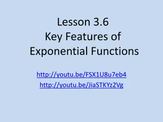 Understanding Key Features of Exponential Functions