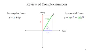 Understanding Complex Numbers: Rectangular vs. Exponential Forms