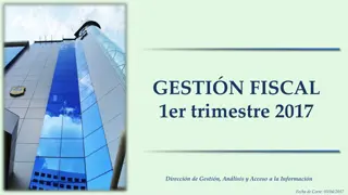 Analysis of Fiscal Management and Crime Trends in the First Quarter of 2017