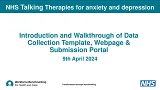 NHS Talking Therapies Data Collection & Benchmarking Overview