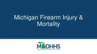Michigan Firearm Injury and Mortality Data Analysis