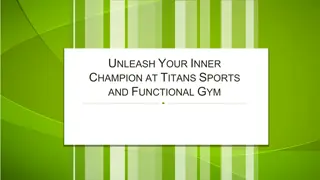 Unleash Your Inner Champion at Titans Sports and Functional Gym