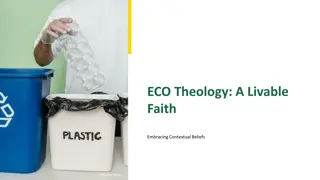 Embracing ECO Theology: A Livable Faith in Context