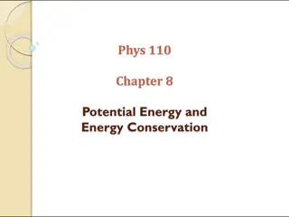 Understanding Potential Energy and Conservation of Mechanical Energy
