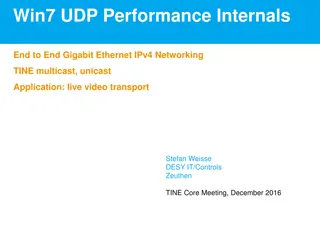 Win7 UDP Performance Internals for Gigabit Ethernet Networking