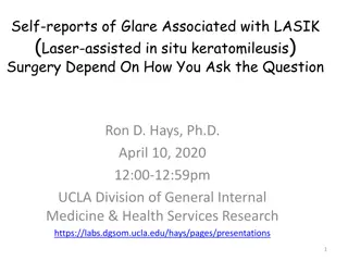 Understanding Glare Following LASIK Surgery