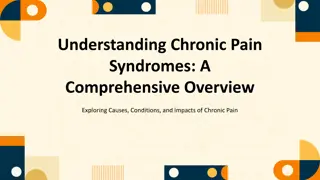 Understanding Chronic Pain Syndromes - Causes, Conditions, and Impacts