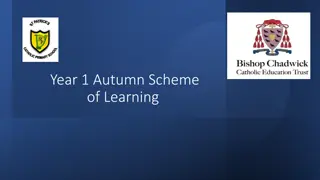Exciting Year 1 Autumn Scheme of Learning Unveiled