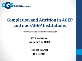 Understanding Completion and Attrition in STEM Doctoral Programs